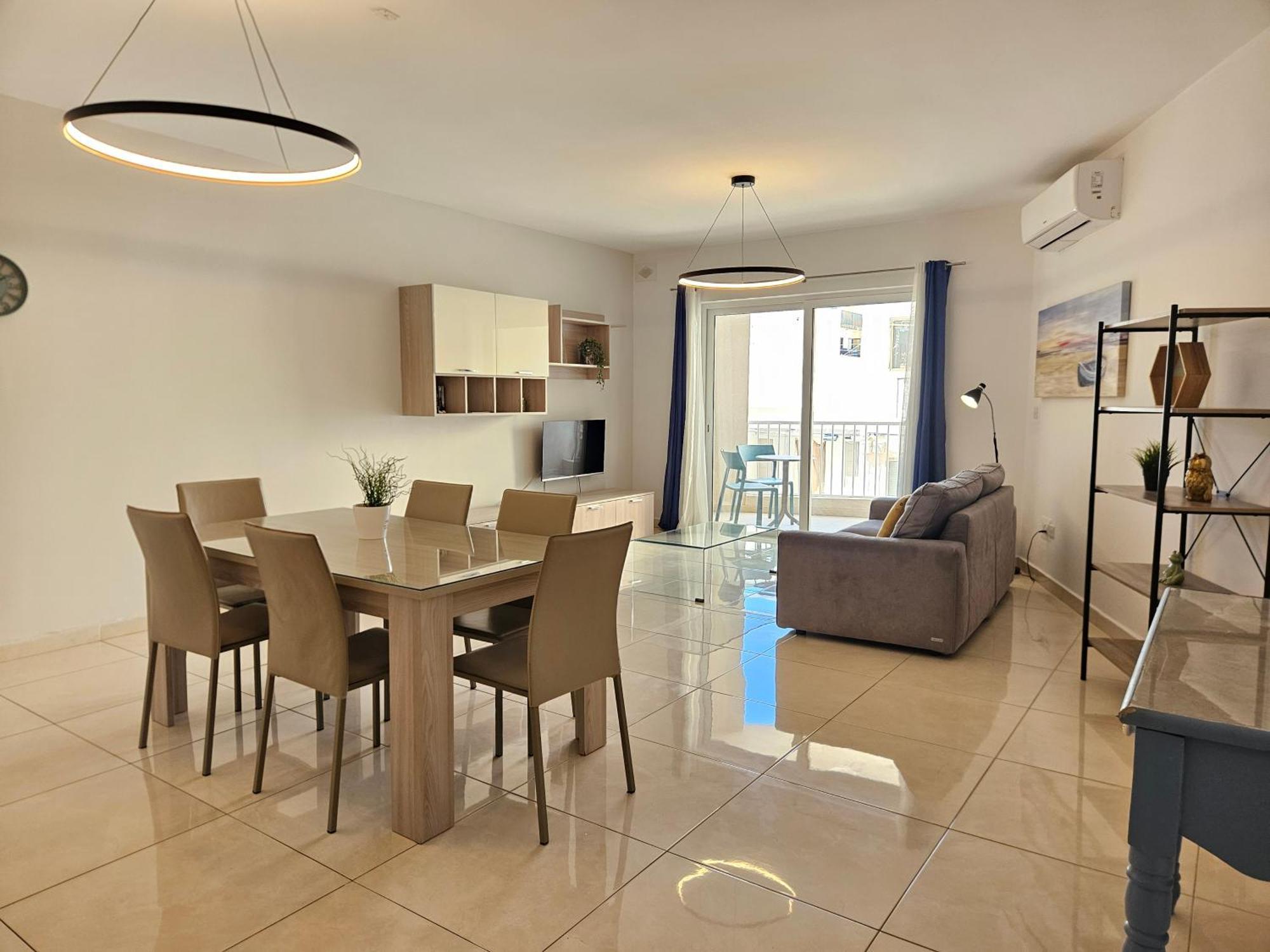 Bugibba Sealine Apartment St. Paul's Bay Bagian luar foto