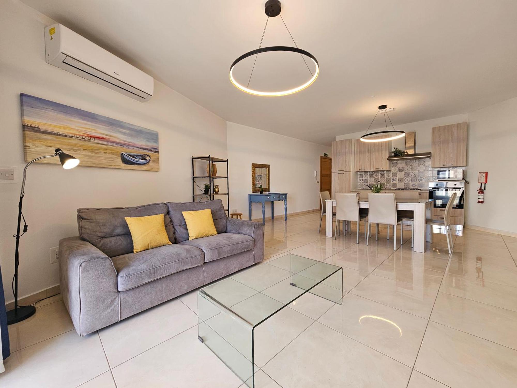 Bugibba Sealine Apartment St. Paul's Bay Bagian luar foto