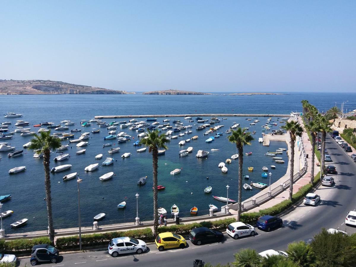 Bugibba Sealine Apartment St. Paul's Bay Bagian luar foto